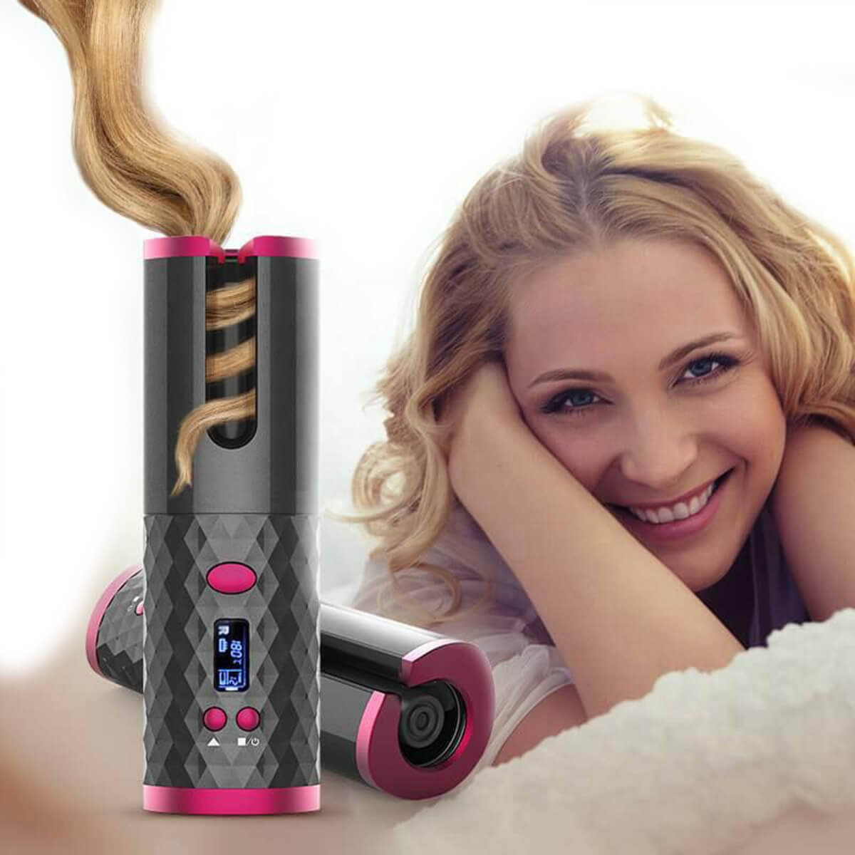 Ondulador Rizador Recargable Profesional
